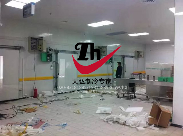 广州天河区兴盛路餐饮食堂酒店冷库安装工程项目